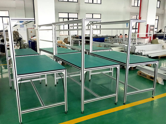 鋁型材流水線工作臺的設(shè)計 鋁型材流水線工作臺的設(shè)計